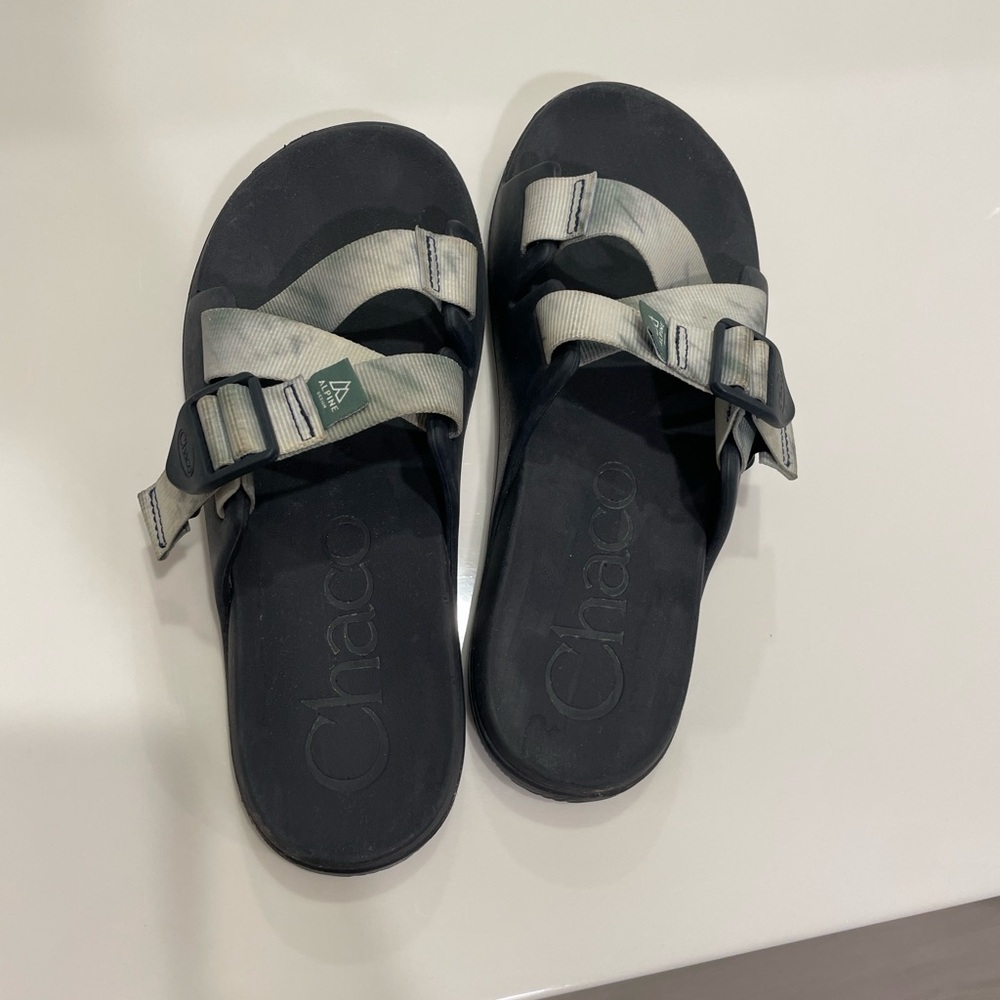 Chaco Alpine Sandals Slip On Outdoor Sliders Size 8